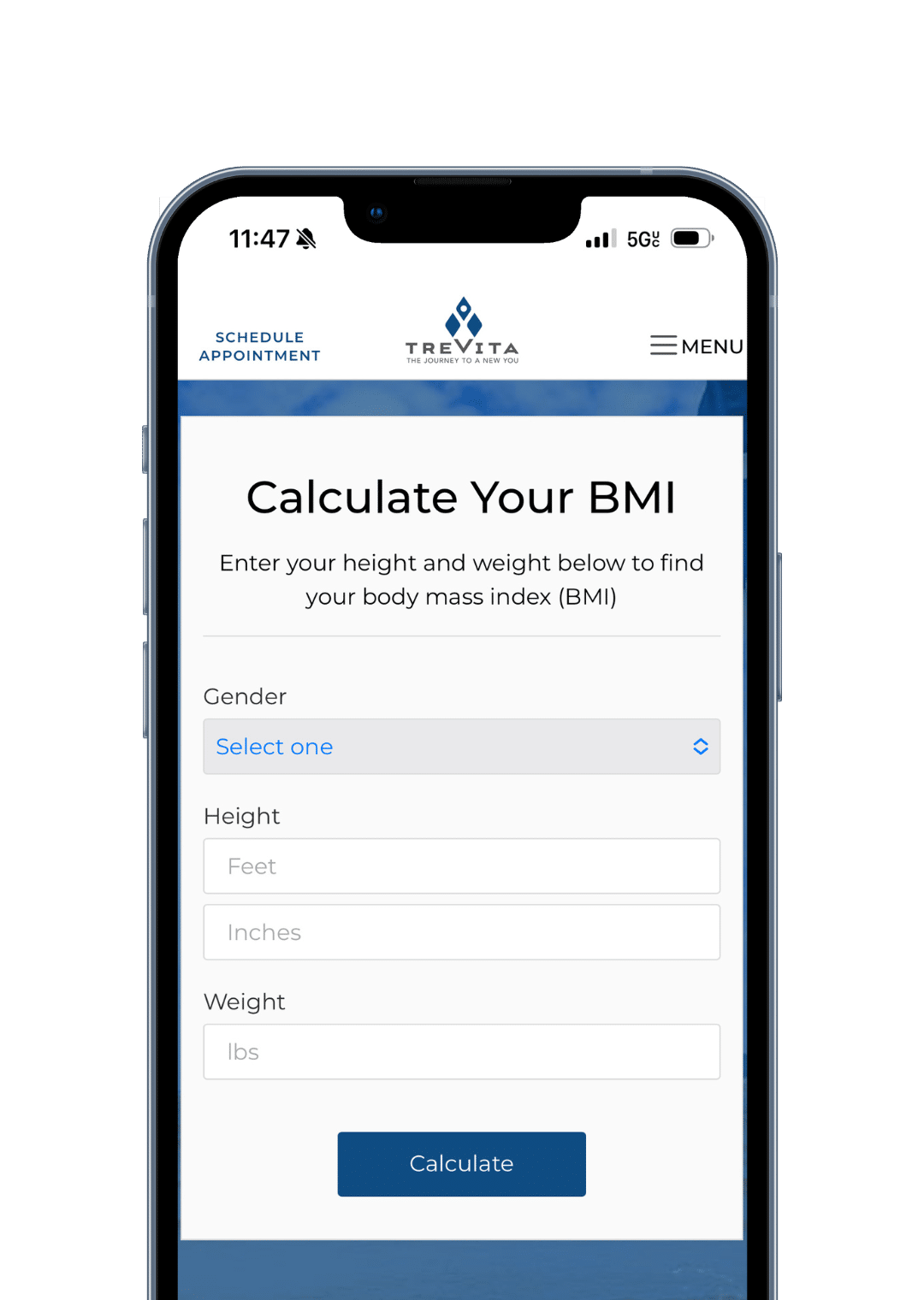 BMI Calculator TreVita Medical Tourism